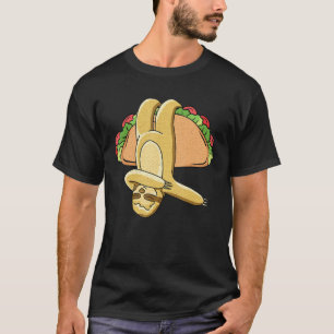 T-shirt Dabbing Sloth Cinco De Mayo Funny Taco Party Mexic