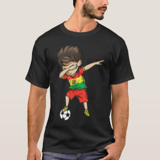 T-shirt Dabbing Soccer Boy Bolivia Jersey Shirt - Bolivian