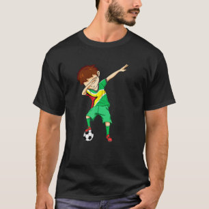 T-shirt Dabbing Soccer Boy Guyana Guyane