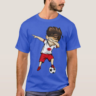 T-shirt Dabbing Soccer Boy Japon Jersey - Japonais Footba