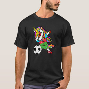 T-shirt Dabbing Unicorn Azerbaïdjan Football Azéri Fl