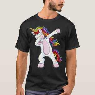 T-shirt Dabbing Unicorn Funny Unicorn Dab Cadeau