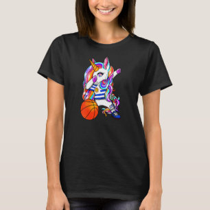 T-shirt Dabbing Unicorne Uruguay Basketball Fans Jersey Bb