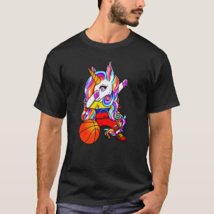 T-shirt Dabbing Unicorne Venezuela Fans de basket Jersey B