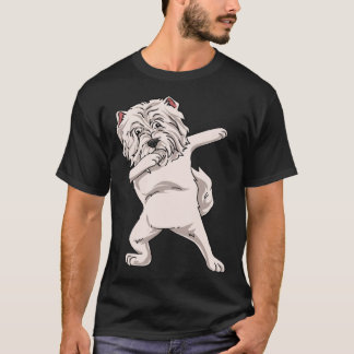 T-shirt Dabbing West Highland White Terrier