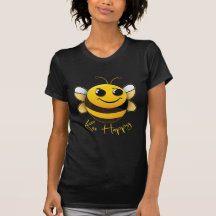 T-shirt d'abeilles heureux