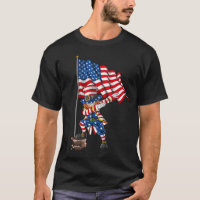 Dabel Oncle Sam 4 juillet drapeau américain