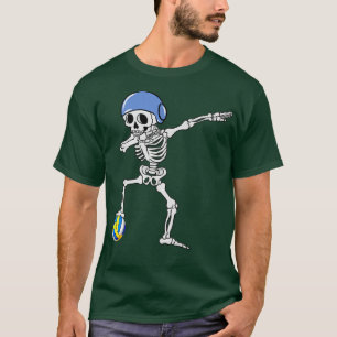 T-shirt Dabeton Skeleton Water Polo Halloween Costumes Swi