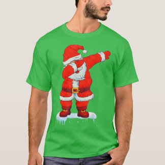 T-shirt Dabing Santa Claus Xmas Dab Dance Arbre de Noël
