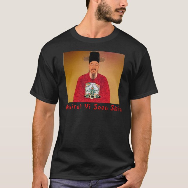 T-shirt d'accomplissements de tibia d'amiral YI (Devant)