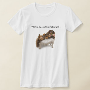 T-shirt Dachshund à poils longs