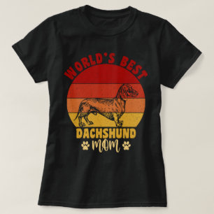 T-shirt Dachshund Amateurs, Mondes Best Dachshund Maman