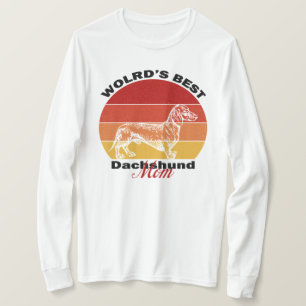 T-shirt Dachshund Amateurs, Mondes Best Dachshund Maman
