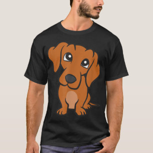 T-Shirt Dachshund Chien Chien Chien Chien Chien Ch