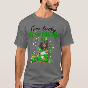 T-shirt Dachshund Chien Jour de la Saint Patrick Un Chance