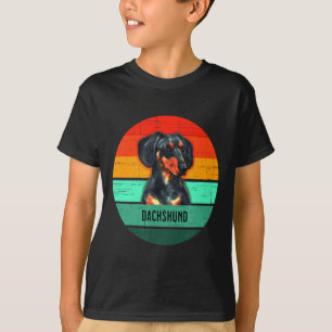 T-shirt Dachshund Devo Hommes Femmes Enfants