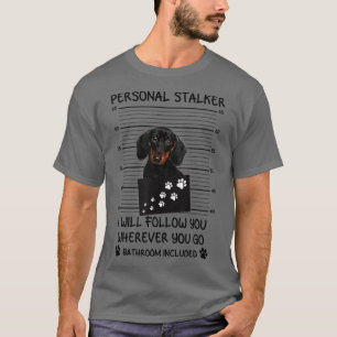 T-shirt Dachshund Dog1 de Stalker personnel