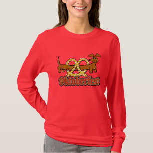 T-shirt Dachshund et Bretzel d'Oktoberfest