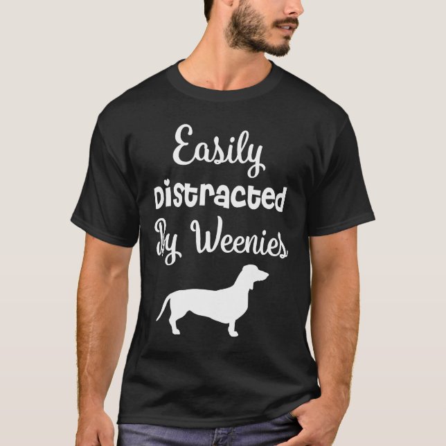T-shirt Dachshund Femen Chien Maman (Devant)