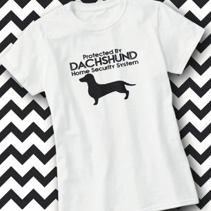 T-shirt Dachshund Home Security