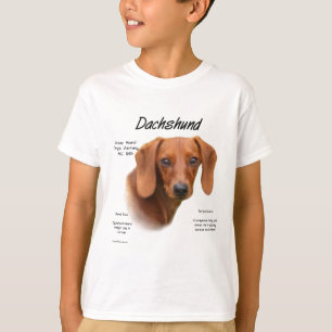 T-shirt Dachshund (lisse)