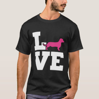 T-shirt Dachshund Love