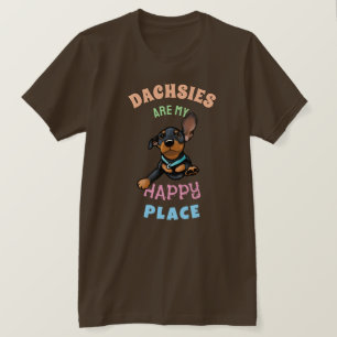 T-shirt Dachshund Lover KiniArt