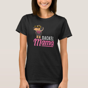 T-shirt Dachshund Mama