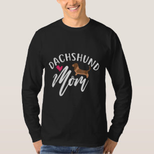 T-shirt Dachshund Maman Chemise Doxie Mama Wiener Chien Ca