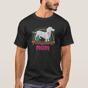 T-shirt Dachshund Maman Dachshund Saucisse chien