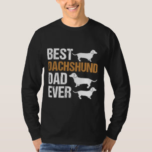 T-shirt Dachshund Papa Dachshund Chien Daddy Père