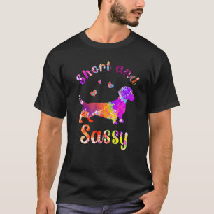 T-shirt Dachshund Pour Femmes Enfants Dixie Dachshunds Sau