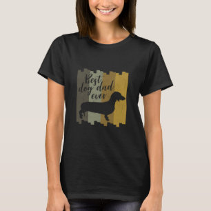 T-shirt Dachshund Retro Dachshund Lid