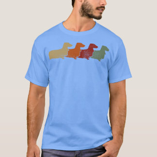 T-shirt Dachshund Retro Vintage 5