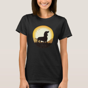 T-shirt Dachshund Wiener Chien race