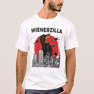 T-shirt Dachshund Wienerzilla