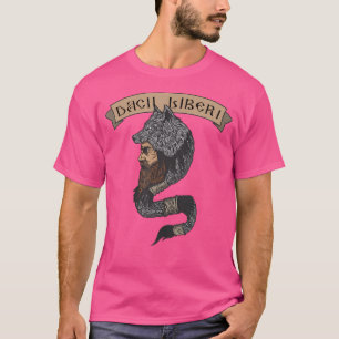 T-shirt Dacians libres Dacii Liberi Décebal Wolf Dacia