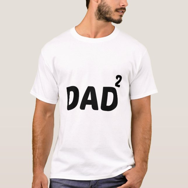 T-SHIRT DAD CARRÉE (Devant)