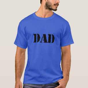 T-shirt DAD fête des pères simple cadeau