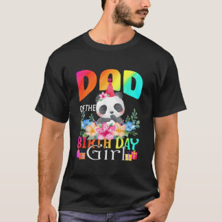 T-shirt Dad Of The Panda Unicorn