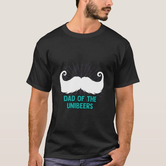 T-shirt Dad Of The Unibeers Memes Beer Drinker (Devant)