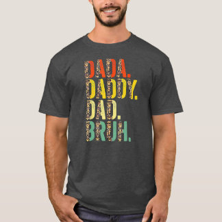 T-shirt Dada Daddy Dad Bruh Best Dad Ever Husband Daddy