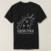 Dadacorn Funny Unicorn Papa Fête des pères Cadeau