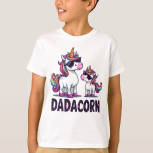 T-shirt Dadacorn - Le Père de la licorne magique