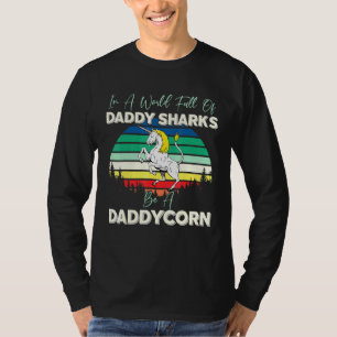 T-shirt Dadacorn Magique Arc-en-ciel Unicorn Cheval Famill
