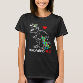 T-shirt Dadasaurus Rex Autism Awareness Jigsaw Puzzle Prou