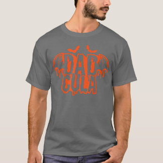 T-shirt Dadcula Dadcula Halloween Costume papa Dracula 202