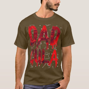 T-shirt Dadcula Dadcula Halloween Papa Dracula Costume Mom
