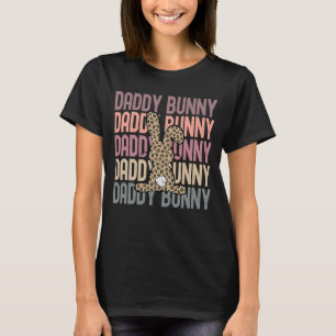 T-shirt Daddy Bunny Cute Rabat Famille Correspondant Pâque