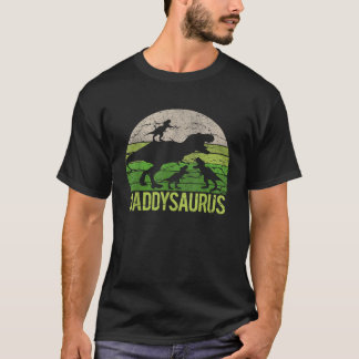 T-shirt Daddy Dinosaur Daddysaurus 3 enfant 3 enfant Cadea